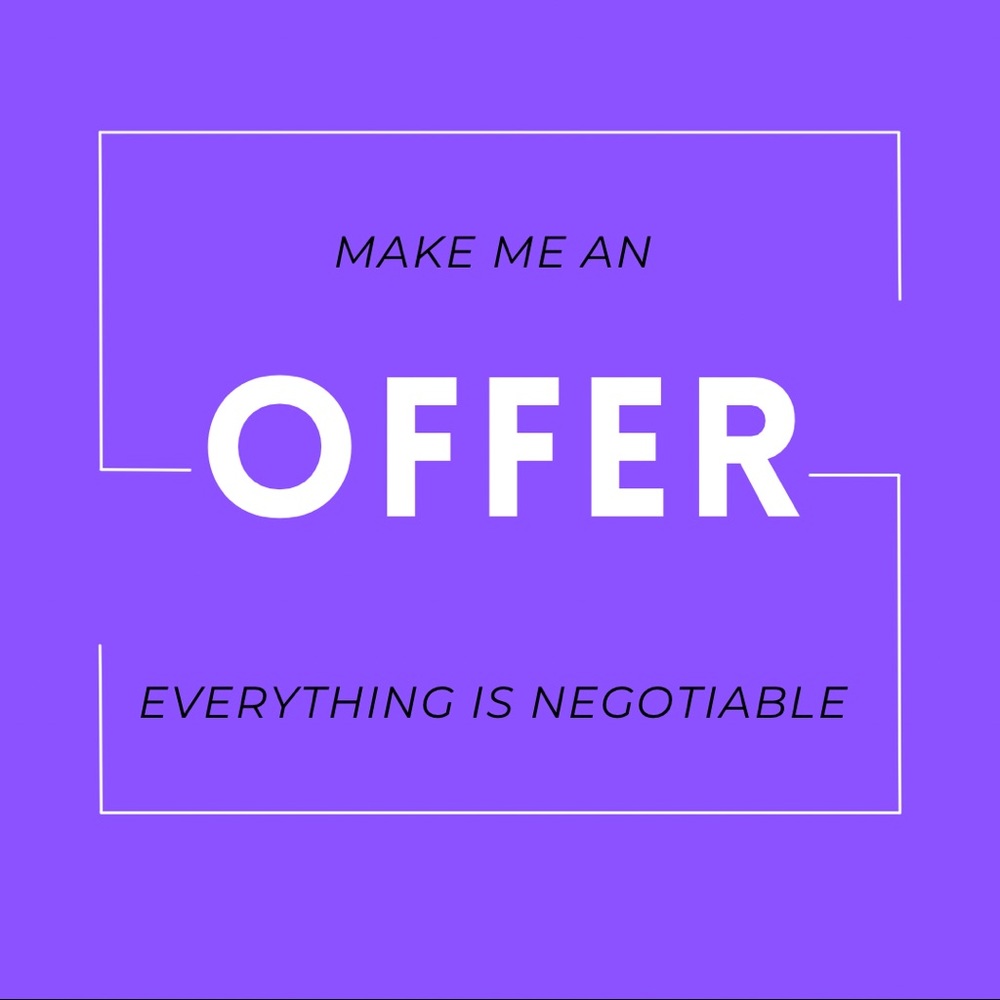 Make an offer!! Bundle your items for a private discount.
